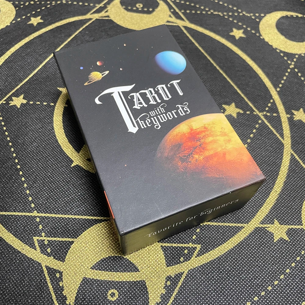 338g Dnd Tarot Big Size High Quality Mysterious Affirmation Cards Board Deck English Version Spiritual Altar Astrologie Trading